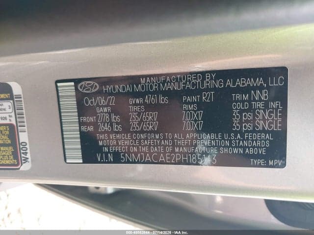 2023 HYUNDAI TUCSON SE 9