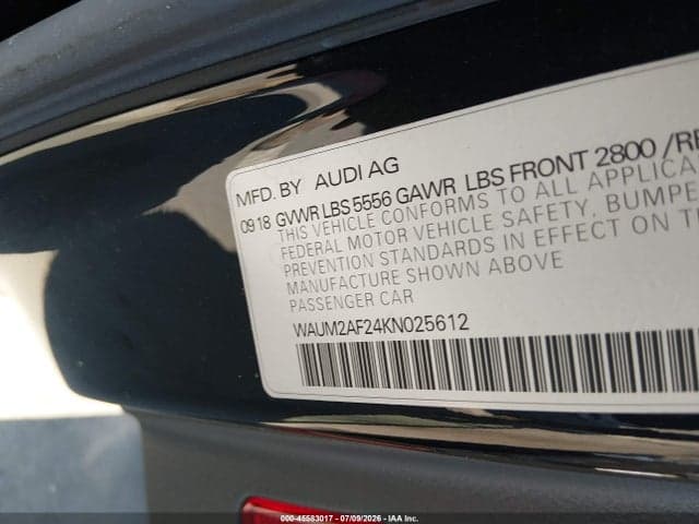 2019 AUDI A6 55 PREMIUM 9