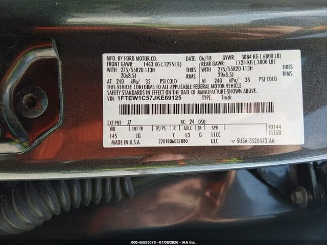 2018 FORD F-150 XL 9