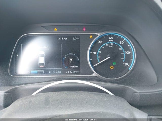 2021 NISSAN LEAF S 40 KWH 7