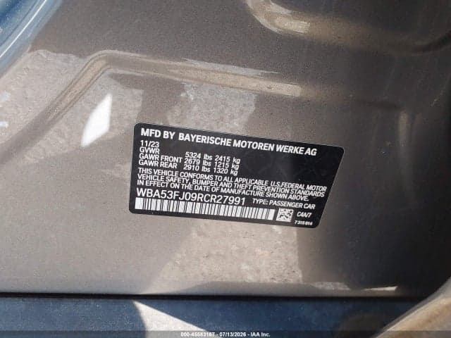 2024 BMW 530I XDRIVE 9