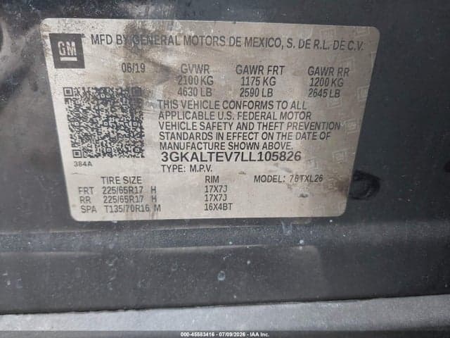 2020 GMC TERRAIN AWD SLE 9