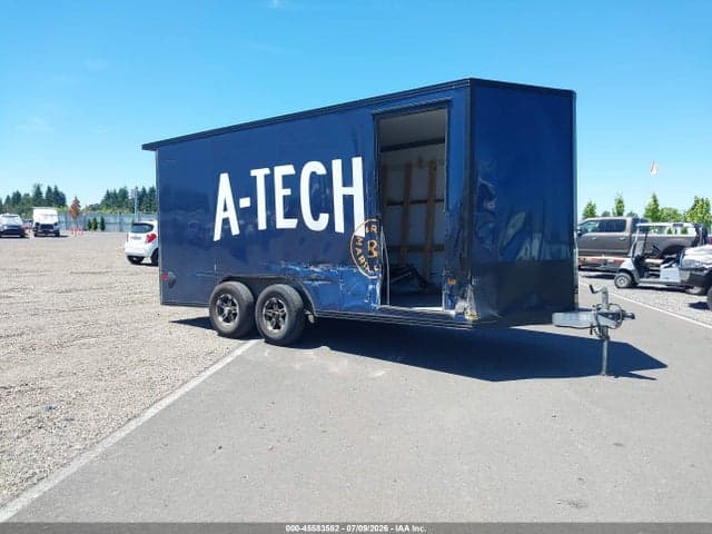 2022 ALCOM 16' ENCLOSED TRAILER