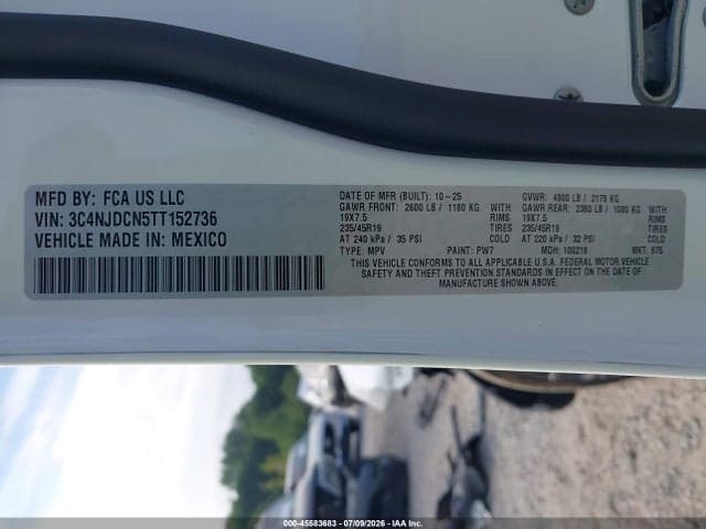 2026 JEEP COMPASS LIMITED ALTITUDE 9