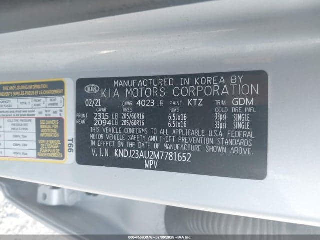 2021 KIA SOUL LX 9