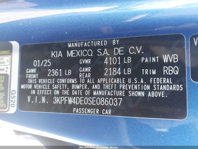 2025 KIA K4 GT-LINE 9