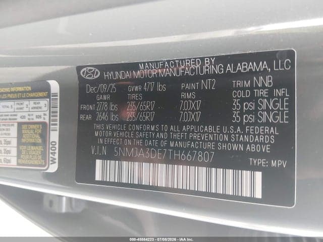 2026 HYUNDAI TUCSON SE 9