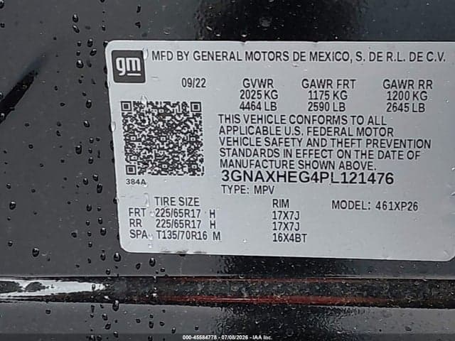 2023 CHEVROLET EQUINOX FWD LS 9