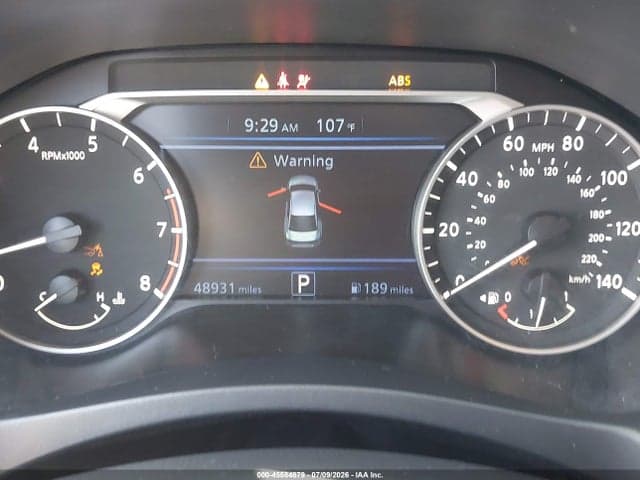 2022 NISSAN ALTIMA SR FWD 7