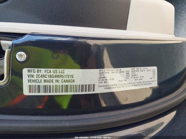 2021 CHRYSLER PACIFICA TOURING L 9