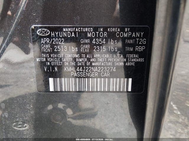 2022 HYUNDAI SONATA SEL PLUS 9