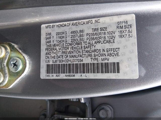 2017 ACURA RDX ACURAWATCH PLUS PACKAGE 9