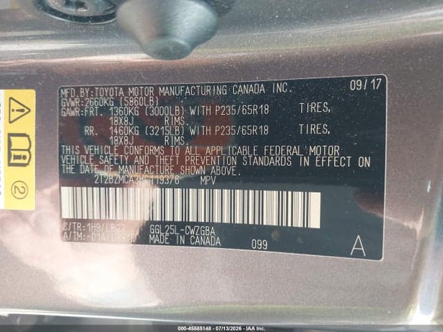 2017 LEXUS RX 350 9
