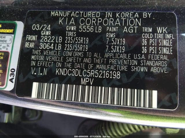 2024 KIA EV6 LIGHT LONG RANGE 9