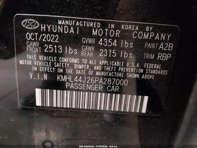 2023 HYUNDAI SONATA SEL PLUS 9