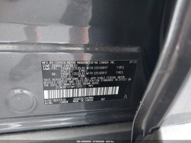 2025 TOYOTA RAV4 XLE 9