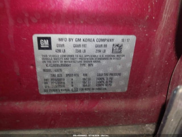 2018 BUICK ENCORE PREFERRED 9