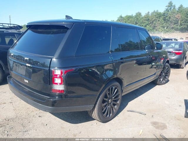 2017 LAND ROVER RANGE ROVER 5.0L V8 SUPERCHARGED 4