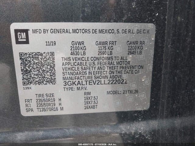 2020 GMC TERRAIN AWD SLE 9