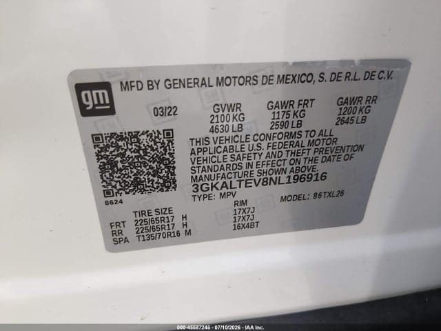 2022 GMC TERRAIN AWD SLE 9