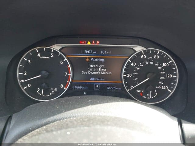 2021 NISSAN ALTIMA SR FWD 7