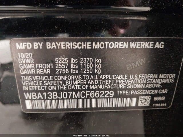 2021 BMW 530I XDRIVE 9