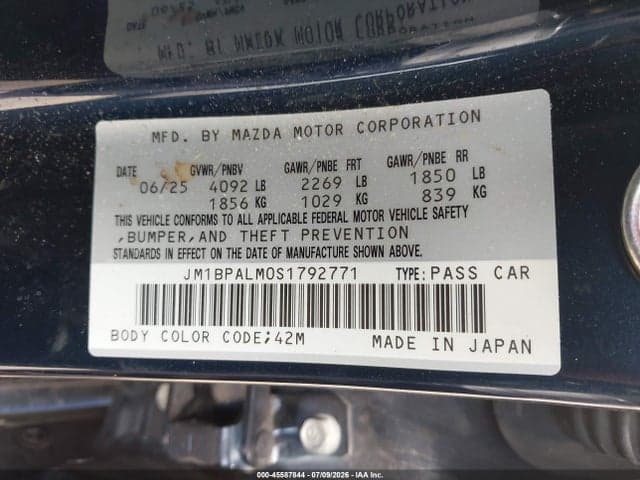 2025 MAZDA MAZDA3 2.5 S PREFERRED 9