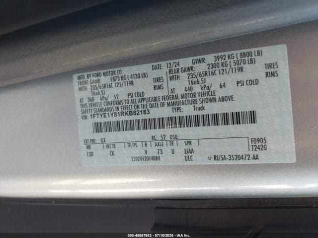 2024 FORD TRANSIT-150 9