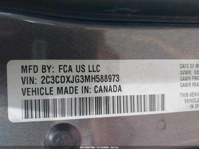 2021 DODGE CHARGER SXT AWD 9