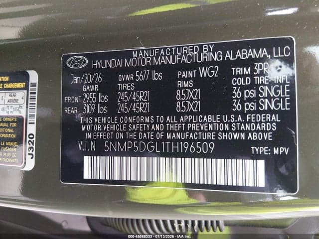 2026 HYUNDAI SANTA FE CALLIGRAPHY 9