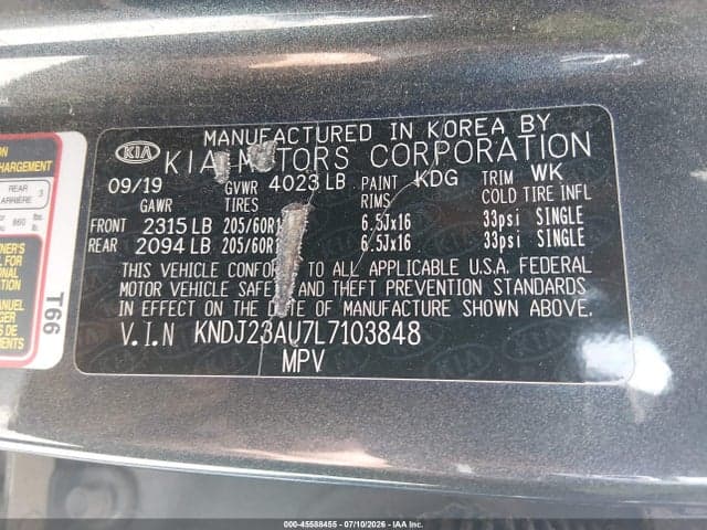 2020 KIA SOUL S 9