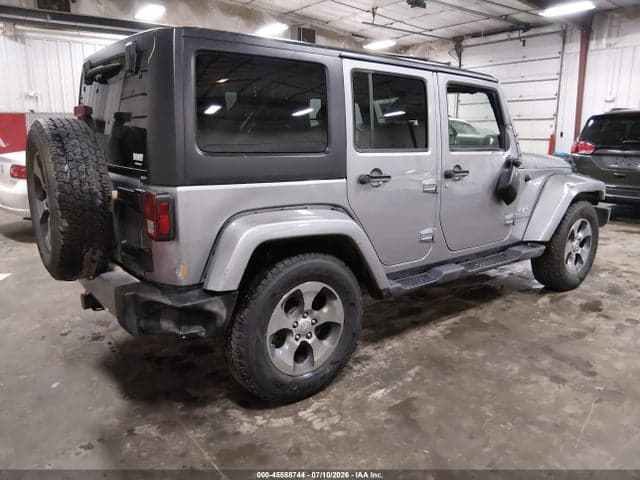 2018 JEEP WRANGLER JK UNLIMITED SAHARA 4