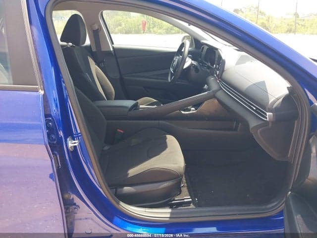 2022 HYUNDAI ELANTRA HYBRID BLUE 5