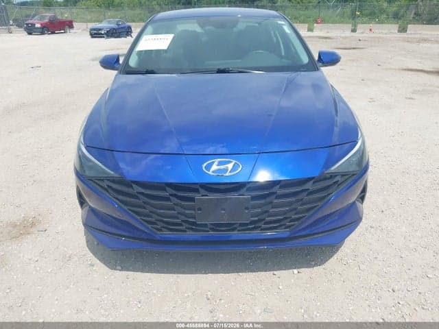 2022 HYUNDAI ELANTRA HYBRID BLUE 6
