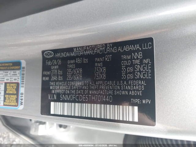 2026 HYUNDAI TUCSON XRT 9
