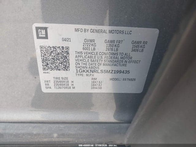 2021 GMC ACADIA AWD SLE 10