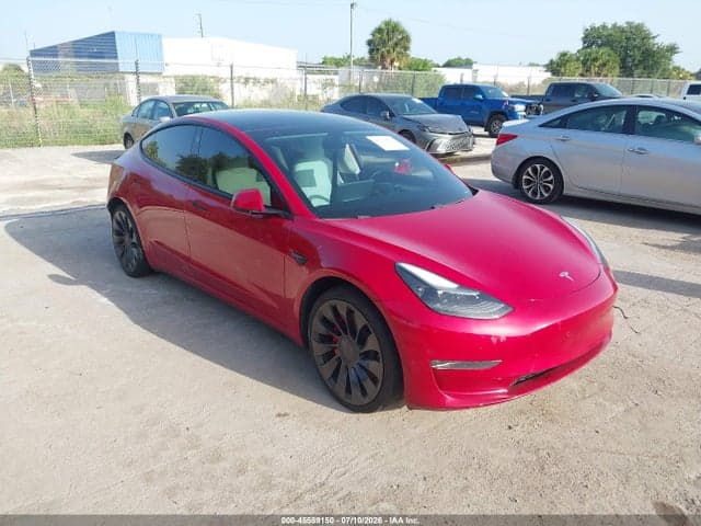 2021 TESLA MODEL 3 PERFORMANCE DUAL MOTOR ALL-WHEEL DRIVE 1