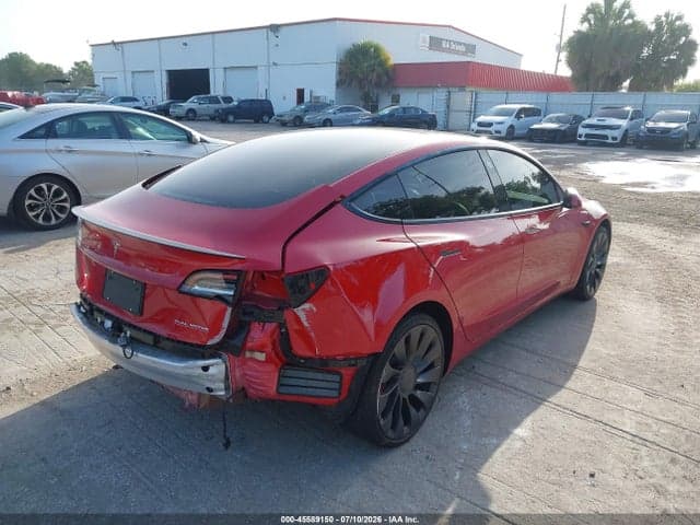 2021 TESLA MODEL 3 PERFORMANCE DUAL MOTOR ALL-WHEEL DRIVE 4