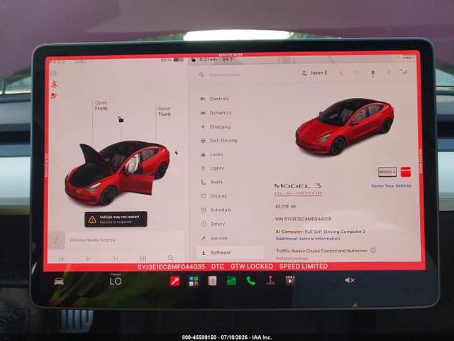 2021 TESLA MODEL 3 PERFORMANCE DUAL MOTOR ALL-WHEEL DRIVE 7