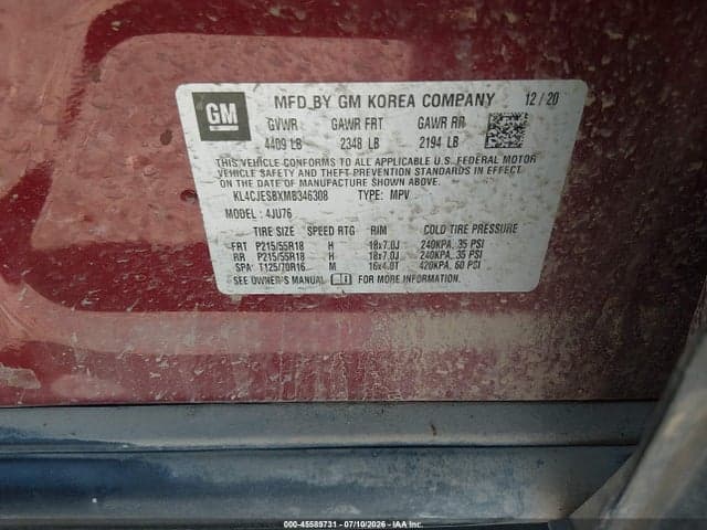 2021 BUICK ENCORE AWD PREFERRED 9