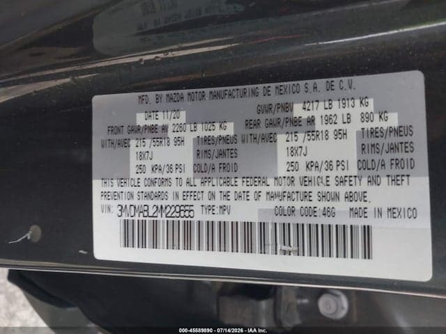 2021 MAZDA CX-30 SELECT 9