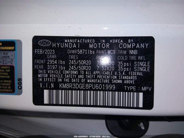 2023 HYUNDAI PALISADE XRT 9