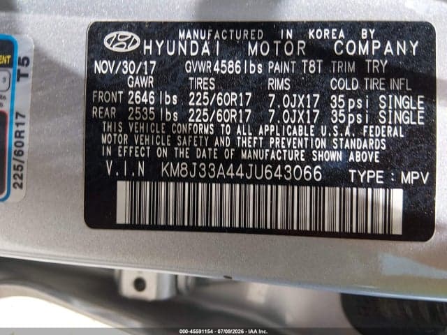2018 HYUNDAI TUCSON SEL PLUS 9
