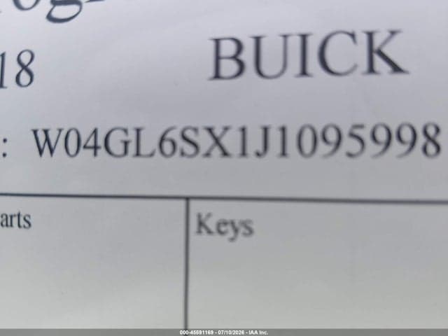 2018 BUICK REGAL SPORTBACK PREFERRED 9