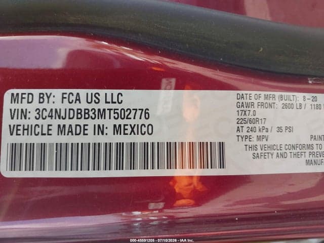 2021 JEEP COMPASS LATITUDE 4X4 9