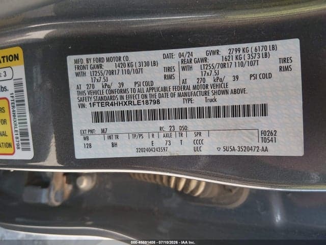 2024 FORD RANGER XLT 9