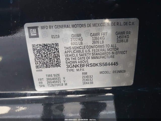 2019 CHEVROLET BLAZER PREMIER 9