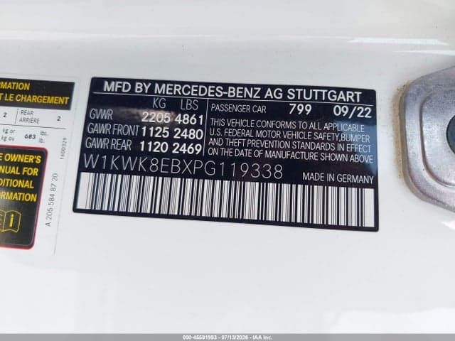 2023 MERCEDES-BENZ C 300 4MATIC CABRIOLET 9
