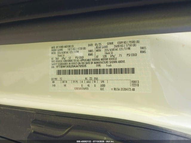 2025 FORD TRANSIT-350 10