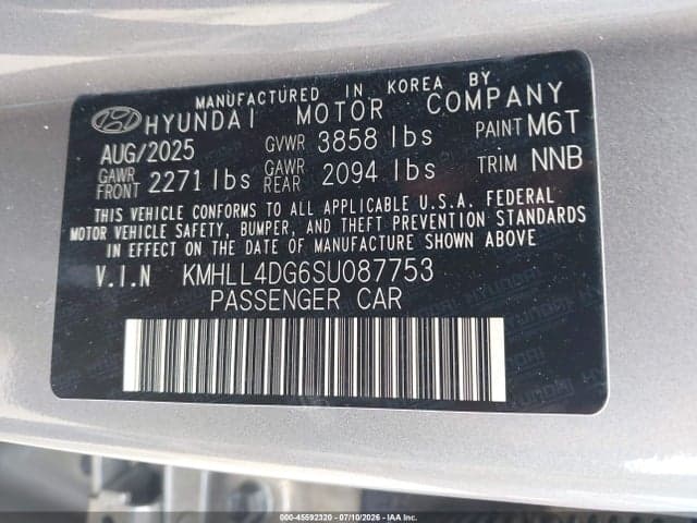 2025 HYUNDAI ELANTRA SE 9